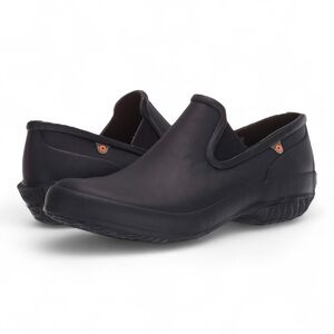 BOGS Women's Patch Slip on Garden Clog in Black NIB